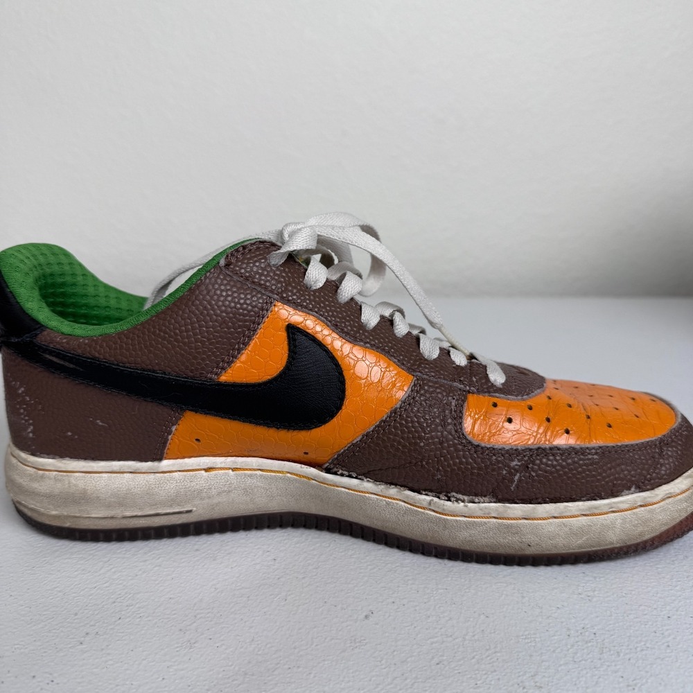 Vintage Nike Air Force 1 Super Bowl Shoes Mens Size 10.5 312945-801 2006 - Picture 4 of 7